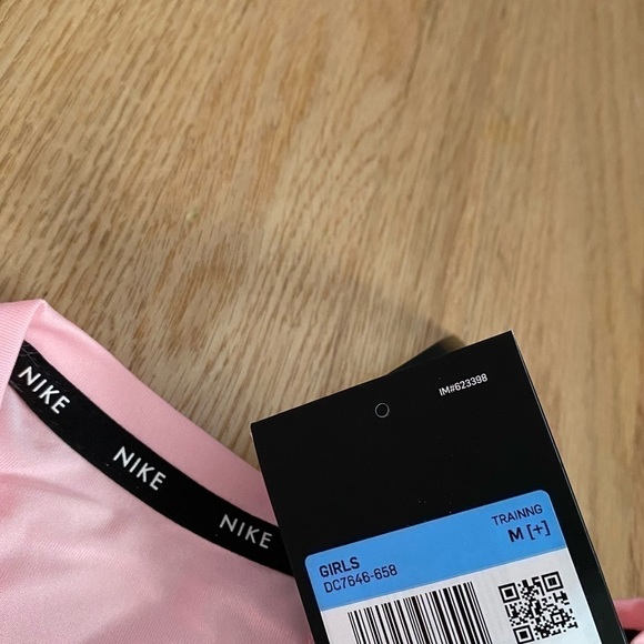 Nike Swoosh Trophy Tank Top NWT Big Girl Medium + Training Sleeveless Pink - Picture 5 of 8